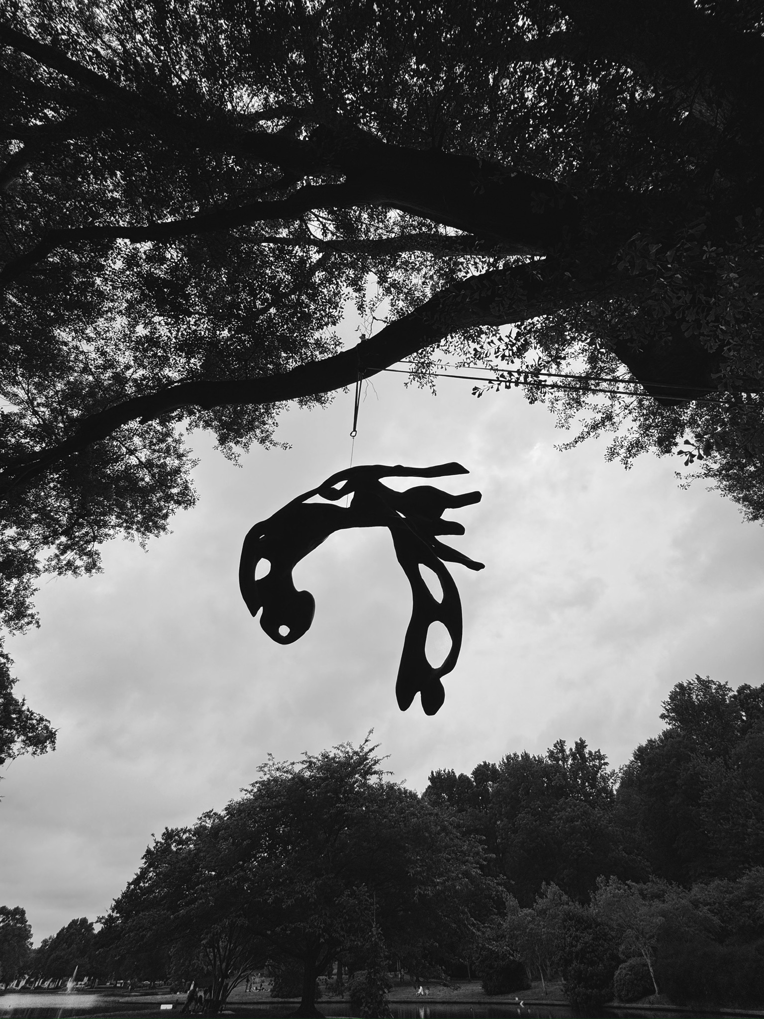 Precipice — Stuart Mason sculpture silhouette